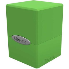 Ultra Pro Deck Box: Light Green Satin Cube